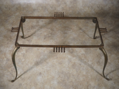 Rene Prou Rene Prou low bronze table - 3091988