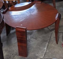 Rene Prou Rene Prou low table with wide tapered legs - 3128086