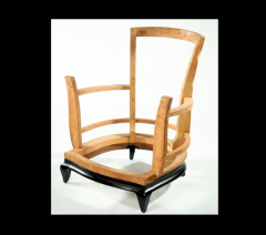 Rene Prou Rene Prou pair of arm club chairs - 3316478