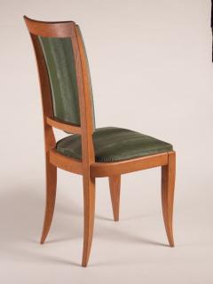 Rene Prou Rene Prou style set of 6 dining chairs - 3326505
