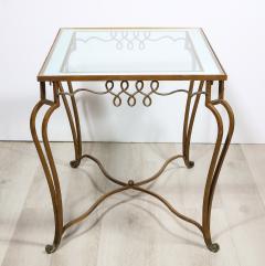 Rene Prou Superb Iron and lomis Table - 2249088