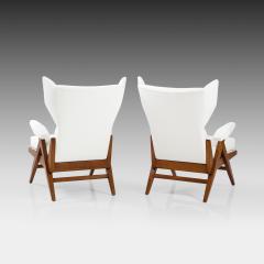 Renzo Franchi Rare Pair of Sculptural Camea Lounge Chairs by Renzo Franchi for Brianzola - 2466033