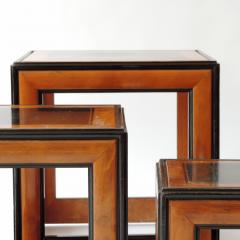 Renzo Mongiardino Arch Renzo Mongiardino nesting tables Italy 1970s - 749418