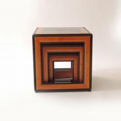 Renzo Mongiardino Arch Renzo Mongiardino nesting tables Italy 1970s - 749423