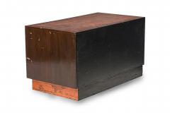 Renzo Rutili American Mid Century Renzo Rutili Walnut and Copper Credenza - 4274511