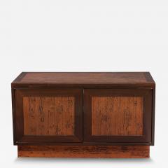 Renzo Rutili American Mid Century Renzo Rutili Walnut and Copper Credenza - 4307254