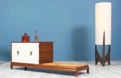 Renzo Rutili Renzo Rutili Credenza with Seating Bench for Johnson Furniture - 2215672