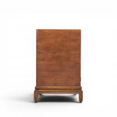Renzo Rutili Renzo Rutili for Johnson Furniture Mid Century Walnut and Brass Credenza - 4642665
