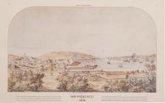 Reprint of an Old View of San Francisco Probably 19th Century - 2134672