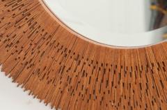 Reproduction Wood Starburst Mirror - 1337652