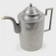 Republic Period Pewter and Brass Kettle - 4166395