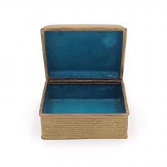 Republic Period Yellow Ground Chinese Box with Multicolor Goldfish circa 1920 - 3070717