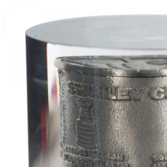 Resin and Metal Islanders Hockey Paperweight - 4676083