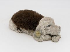 Resting Dog Figural Brush England 1960s - 4620217