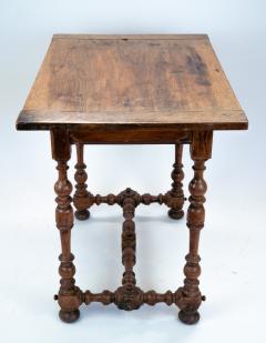 Restoration Period Louis XIII Style Walnut Writing Table - 4505515