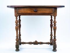 Restoration Period Louis XIII Style Walnut Writing Table - 4538565