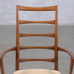 Restored 1960s Danish Modern Walnut Armchairs with Mohair Upholstery - 3816947