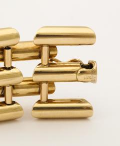 Retro 14 Karat Gold Link Bracelet - 318072