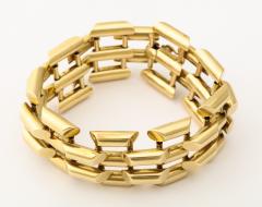 Retro 14 Karat Gold Link Bracelet