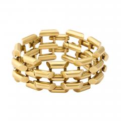 Retro 14 Karat Gold Link Bracelet - 318551