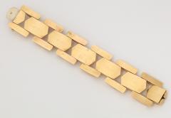 Retro 14 kt Gold Tank Bracelet - 650745