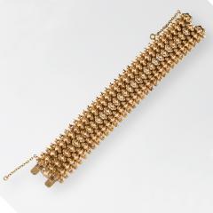 Retro Gold Flexible Bracelet - 477957