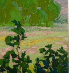 Reva Jackman Reva Jackman Kansas 1892 1966 A Fields View painting - 2128923