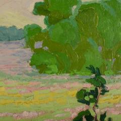 Reva Jackman Reva Jackman Kansas 1892 1966 A Fields View painting - 2128939
