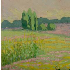 Reva Jackman Reva Jackman Kansas 1892 1966 A Fields View painting - 2129009