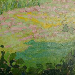 Reva Jackman Reva Jackman Kansas 1892 1966 A Fields View painting - 2129012