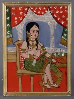 Reverse Glass Painting from Rajastan India - 1705676