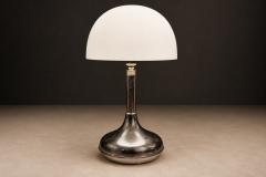 Rewired Brazilian Modern Table Lamp in Chrome Metal and Acrylic Shade - 4597000