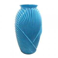 Ribbed Art Deco Glass Vase - 2638505