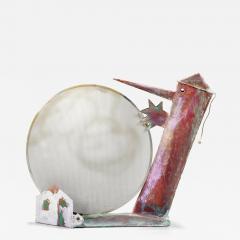 Riccardo Dalisi Sculptural Fire Screen - 4426801