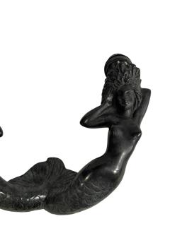 Riccardo Scarpa Pair of mermaid bronze sconces by Riccardo Scarpa - 4118811