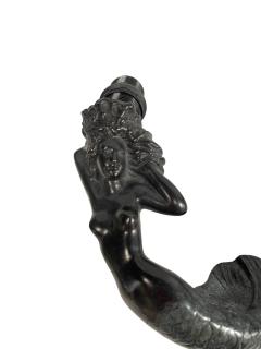 Riccardo Scarpa Pair of mermaid bronze sconces by Riccardo Scarpa - 4118812