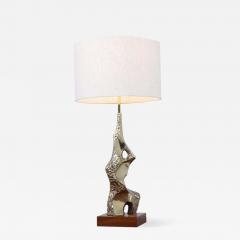 Richard Barr Richard Barr Brutalist Brass Table Lamp for Laurel Lamp Co  - 2289089