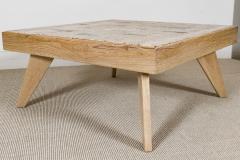 Richard Blow A Richard Blow for Montici Inlayed Travertine Coffee Table 1950s - 164525