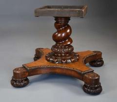Richard Bridgens Large early 19thc oak library table in the manner of Richard Bridgens - 4755851