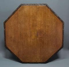 Richard Bridgens Large early 19thc oak library table in the manner of Richard Bridgens - 4755853