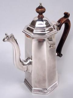 Richard Comyns 1980s Thatcher Era Return to Tradition English Georgian Coffee Set - 4231965