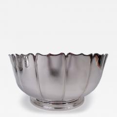 Richard Comyns Cartier English Midcentury Classical Centerpiece Bowl 1965 - 4344721