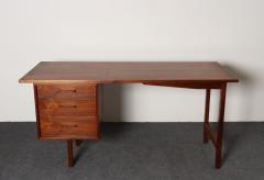 Richard Ernst Artschwager Mid Century American Modern Studio Craft Walnut Desk by Richard Artschwager - 4611148