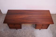 Richard Ernst Artschwager Mid Century American Modern Walnut Desk by Richard Artschwager - 1956607