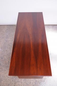 Richard Ernst Artschwager Mid Century American Modern Walnut Desk by Richard Artschwager - 1956608