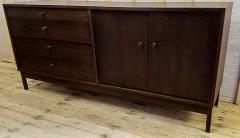 Richard Ernst Artschwager Richard Artschwager Studio Crafted Four Drawer Walnut Credenza Dresser 1960s - 2071862