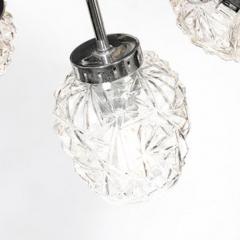 Richard Essig Mid Century 18 Arm Chrome Glass Sputnik Chandelier Attributed to Richard Essig - 4489784