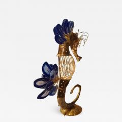 Richard Faure Seahorse light sculpture by Richard Faure - 913587