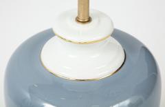 Richard Ginori Richard Ginori French Blue Porcelain Lamps - 2645949