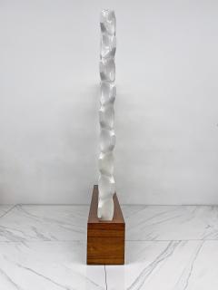 Richard Harvey Sculpta Grille Bones Screen on Walnut Base by Richard Harvey 1960s - 4175761